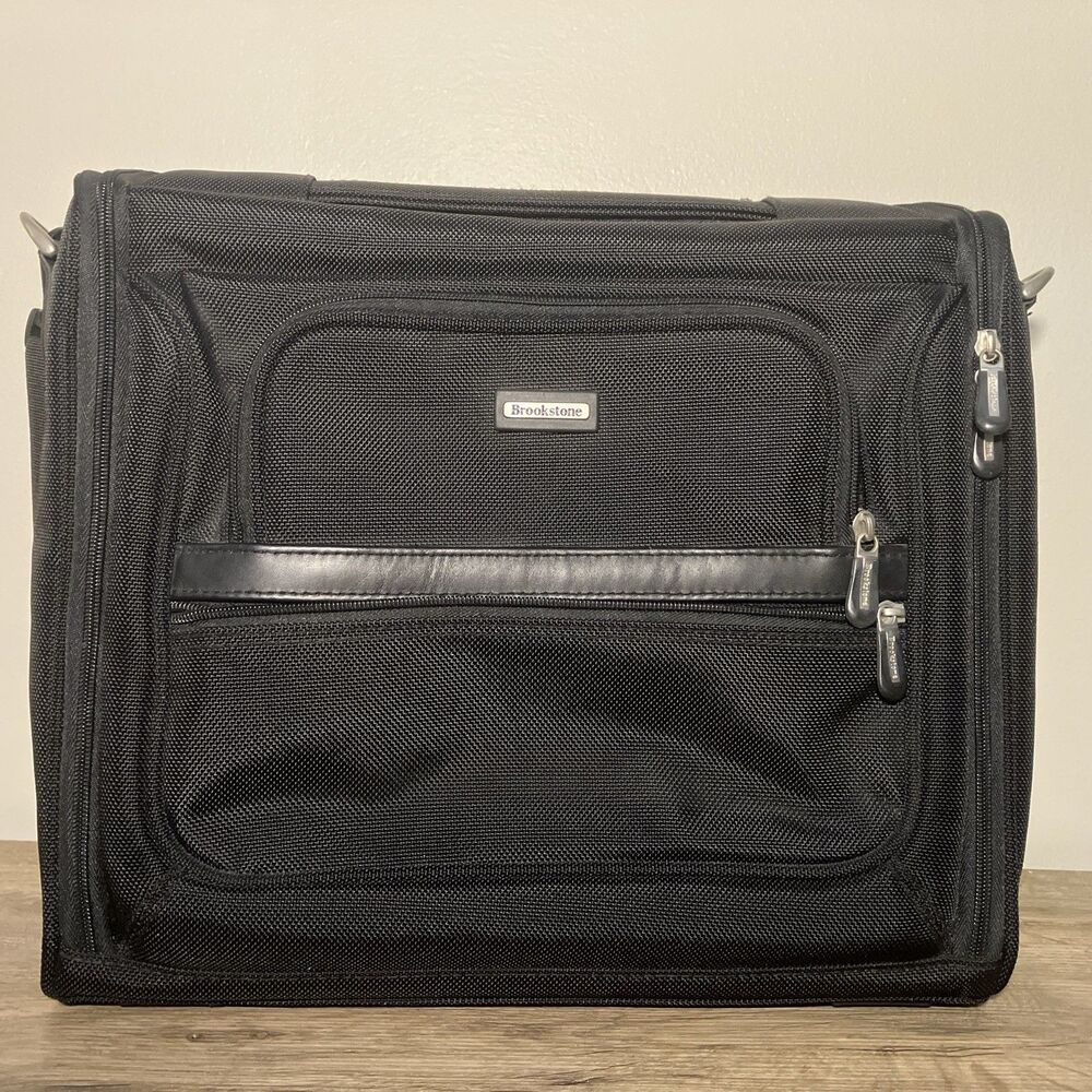 Samsonite Laptop Bag Black Nylon Travel Bag 14x12x3.5
